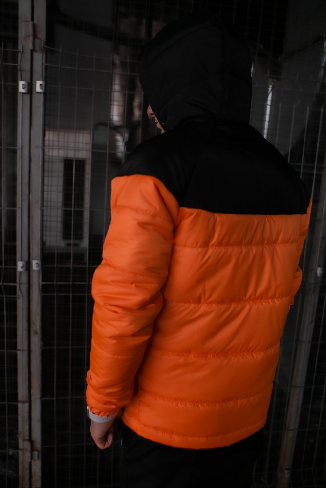 Комплект TNF куртка чорно-жовтогаряча + штани TNF + барсетка TNF в подарунок!