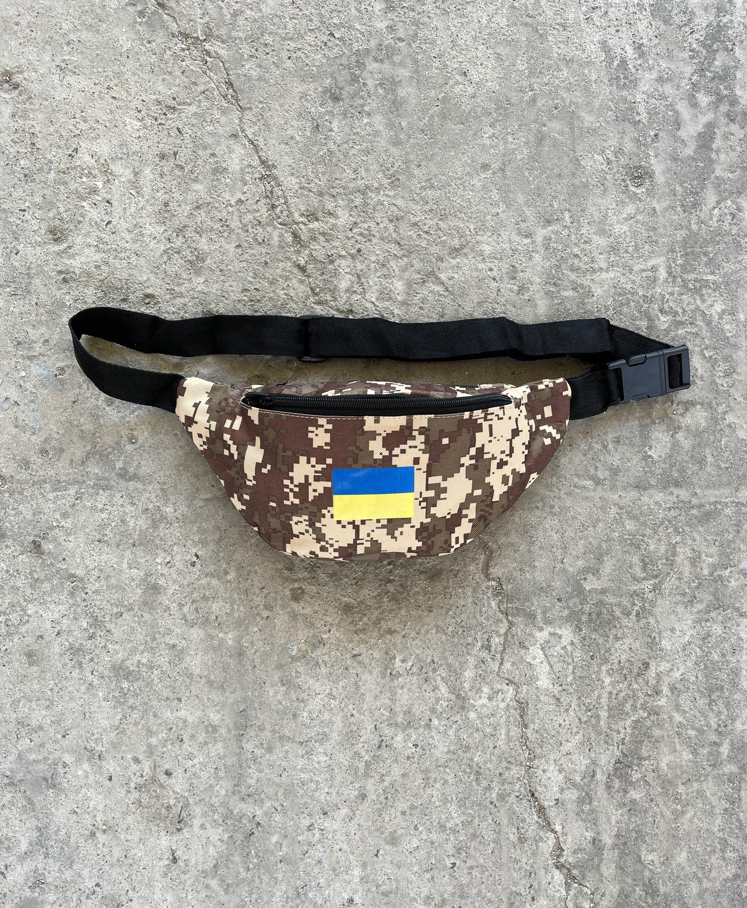 Бананка з прапором камуфляжна_2