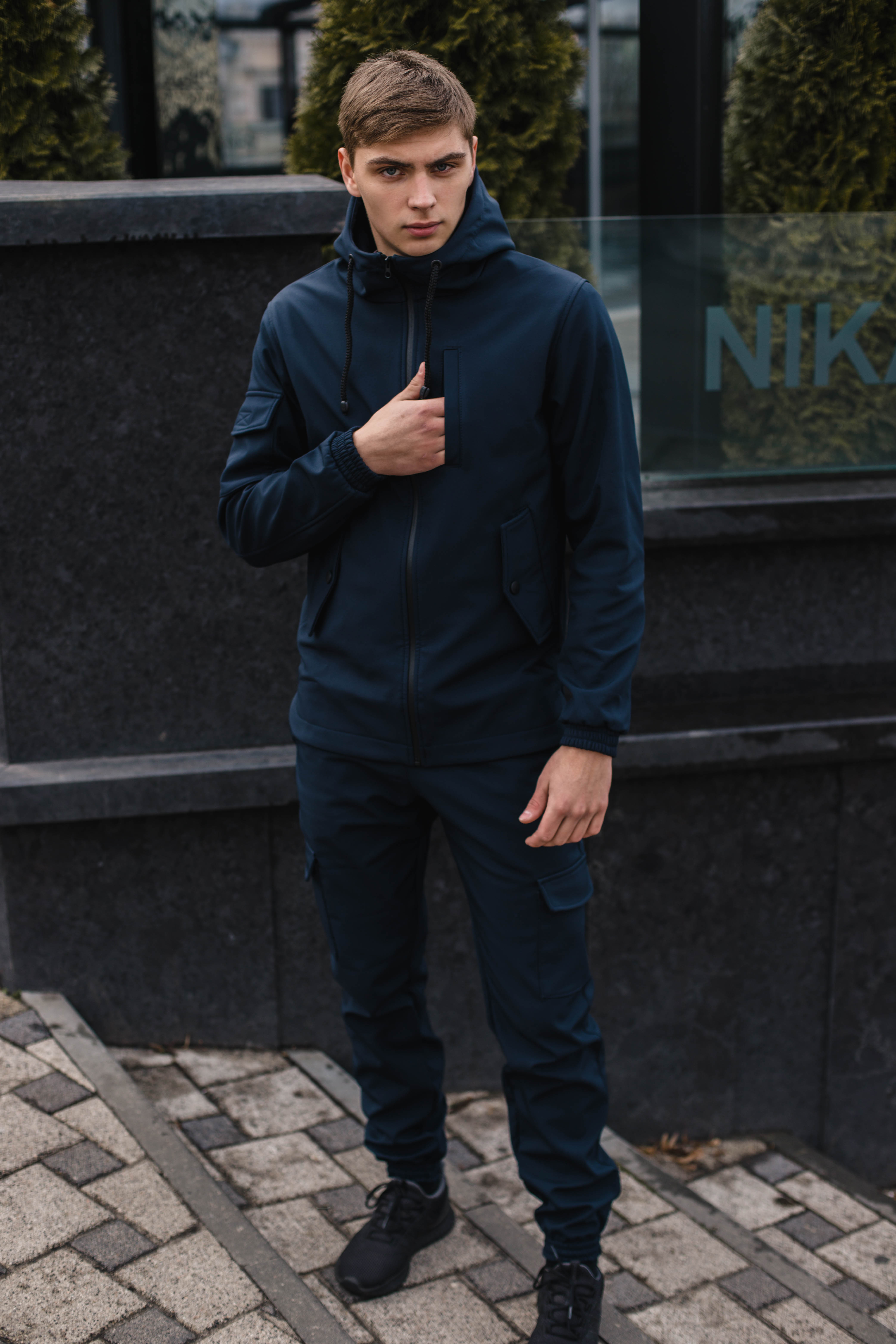 Костюм Softshell Intruder синій