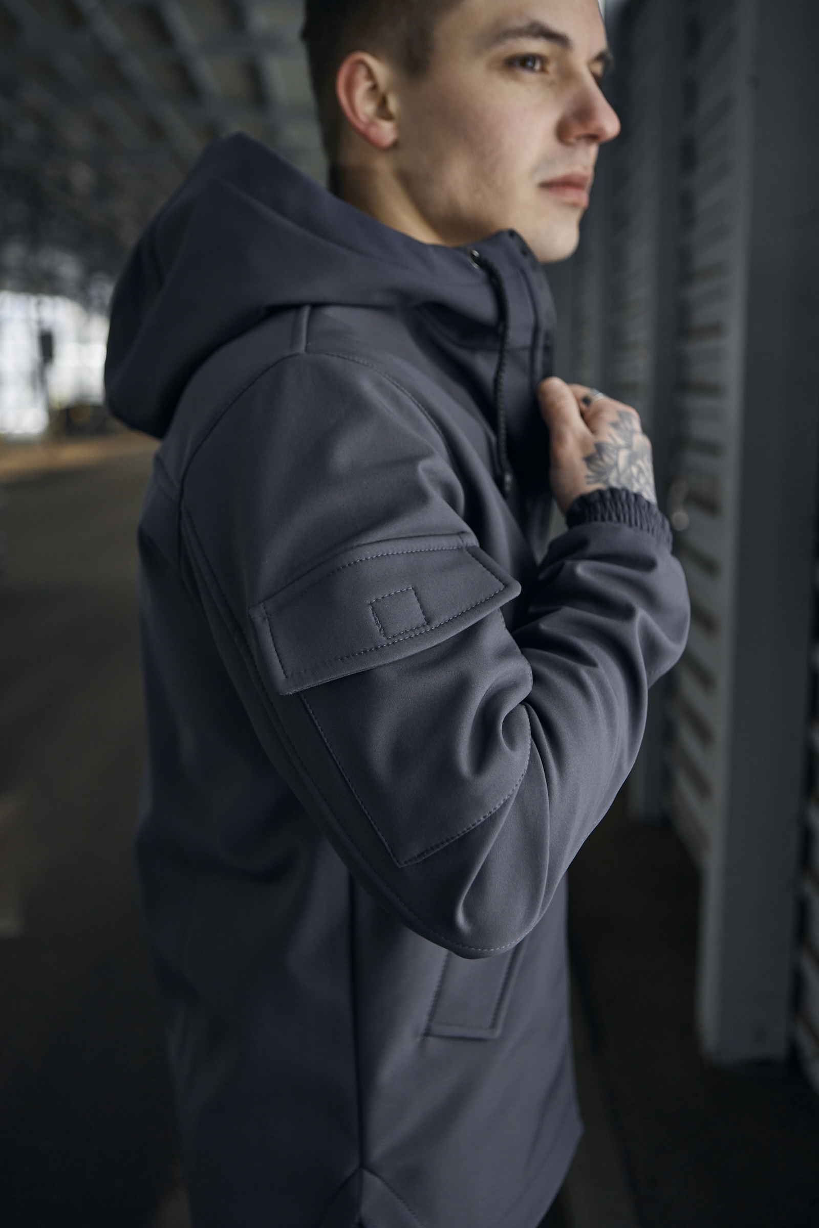 Костюм Softshell Intruder серый