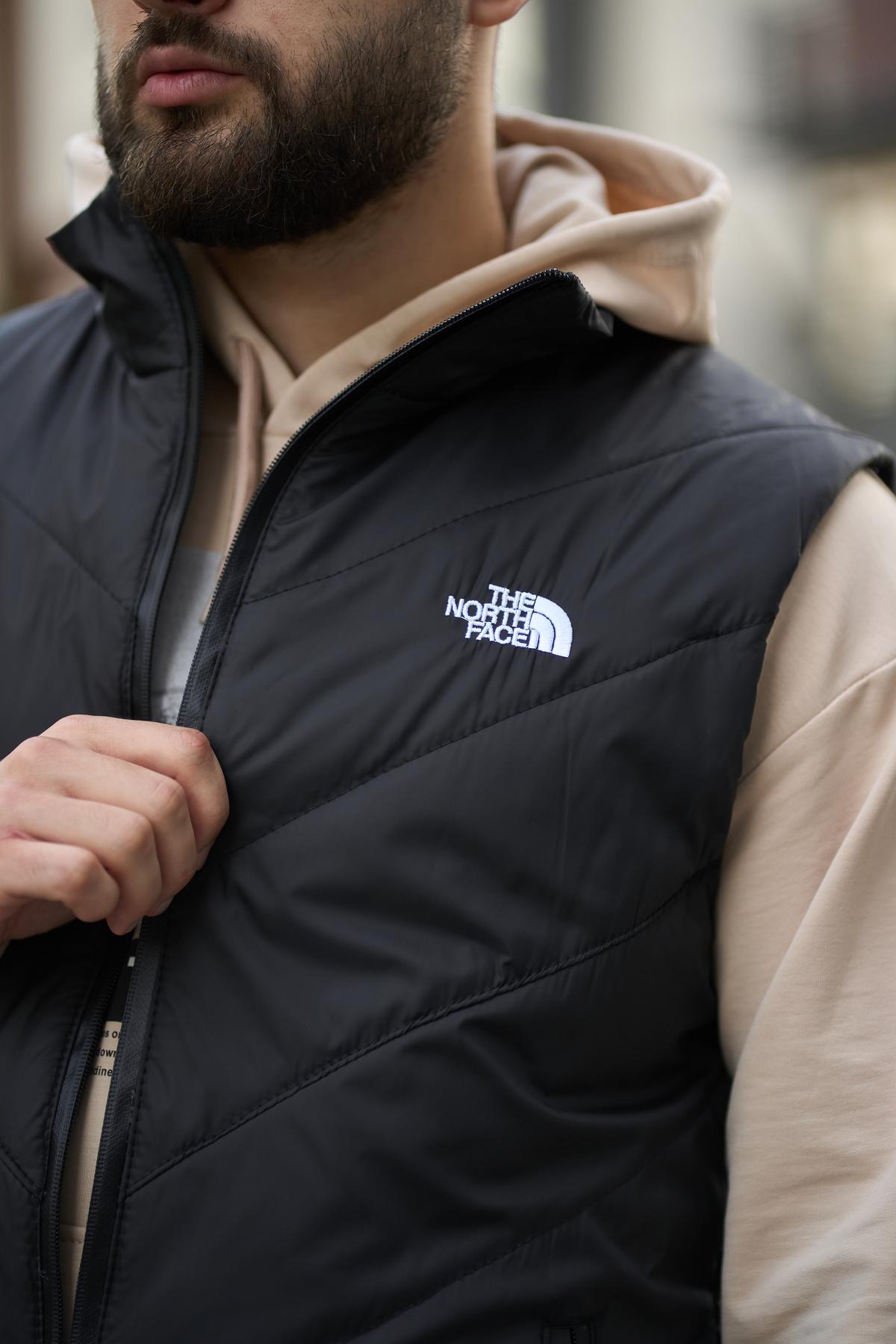 Комплект TNF 'Clip' жилетка чорна/штани president + барсетка у подарунок