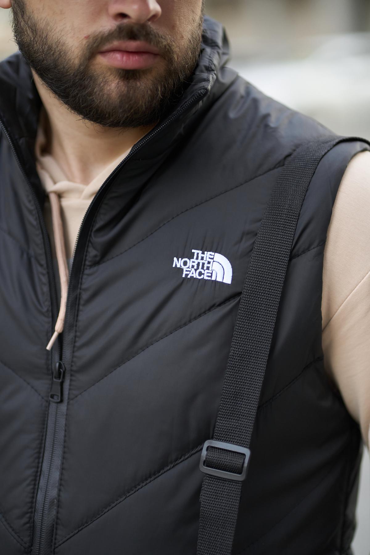 Комплект TNF 'Clip' жилетка чорна/штани president + барсетка у подарунок